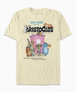 Vintage Aristocats Poster T-Shirt AL27JN2