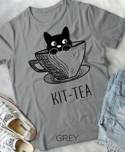 Cat Shirts Kit-Tea Funny Cat Lover T-Shirt AL29JL2
