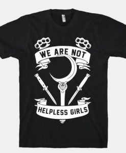 We Are Not Helpless Girls Moon Parody T-Shirt AL21JL2