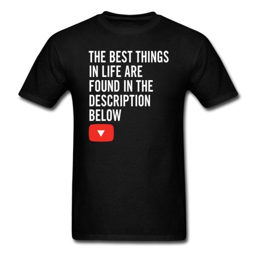 YouTuber Quote T-Shirt AL15JL2