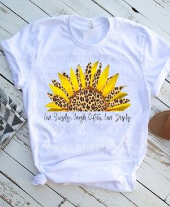 Leopard Sunflower T-Shirt AL22AG2
