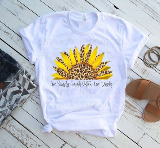 Leopard Sunflower T-Shirt AL22AG2