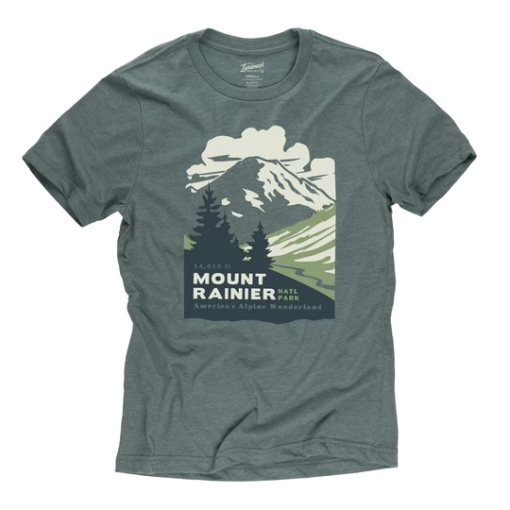 Mount Rainier National Park T-Shirt AL28AG2