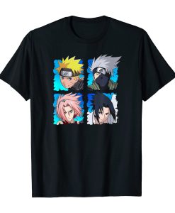 Naruto Shippuden 4 Heads T-Shirt AL16AG2