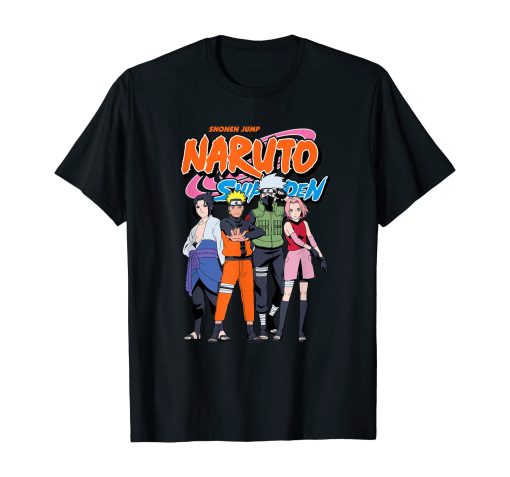 Naruto Shippuden Team 7 With Naruto T-Shirt AL16AG2