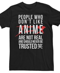 Sun Anime People Text T-Shirt AL2AG2