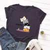 Cartoon Cat T-Shirt AL