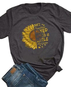 Cute Sunflower T-Shirt AL