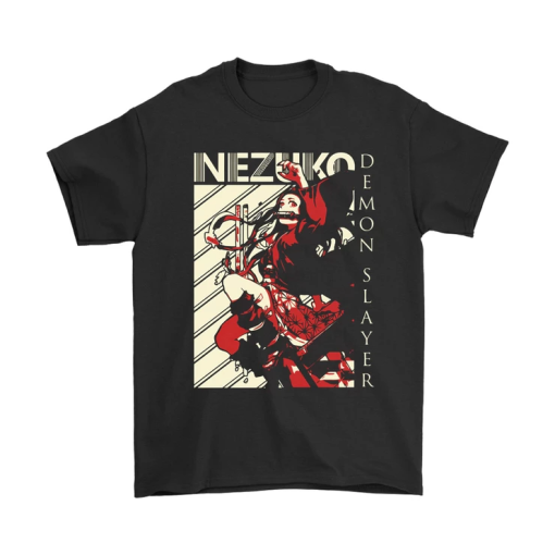 Demon Slayer Nezuko Kimetsu No Yaiba T-Shirt AL