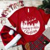 Dreaming Of A White Christmas Christmas T-Shirt AL