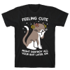 I'm Fine Everything Is Fine Cat T-Shirt AL