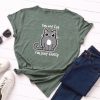Fluffy Cat T-Shirt AL