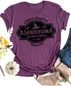 Get Here Halloween Sanderson Sisters Bed And Breakfast Funny T-Shirt AL