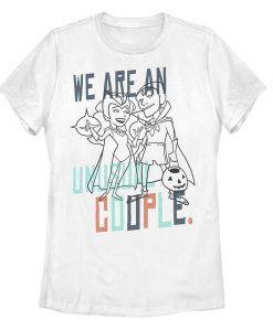 Halloween We Are An Unusual Couple T-Shirt AL