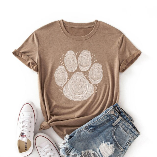 Paw Print T-Shirt AL