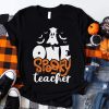 Teacher Halloween One Spooky Teacher T-Shirt AL