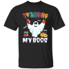 Teaching My Boos Funny Teacher Halloween T-Shirt AL