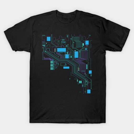 Computer Cpu Compute Scientist Hacker T-Shirt AL