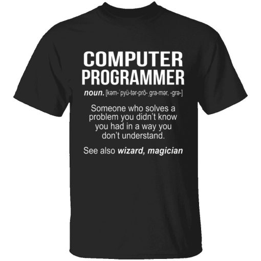 Computer Programmer Definition T-Shirt AL