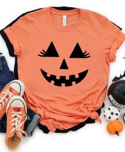 Girlie Jack O Lantern T-Shirt AL