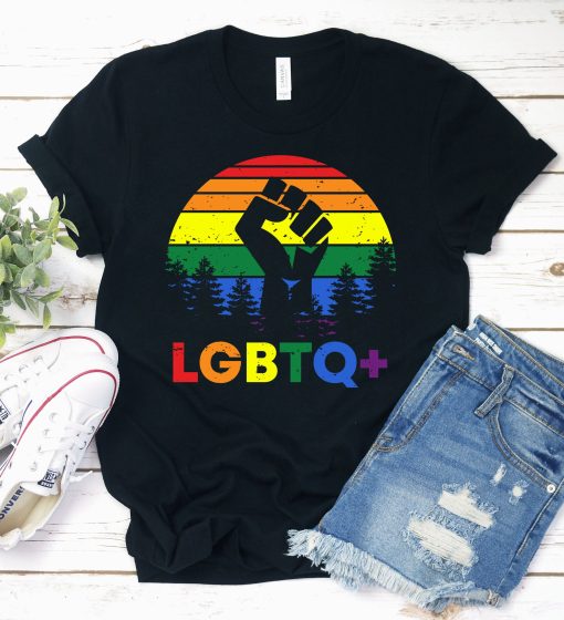 LGBTQ Fist T-Shirt AL