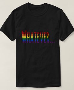 Rainbow LGBT Pride Flag T-Shirt AL