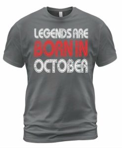 Born In october T-shirt