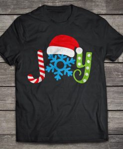 Christmas Winter Snowflake Santa Hat T-Shirt AL