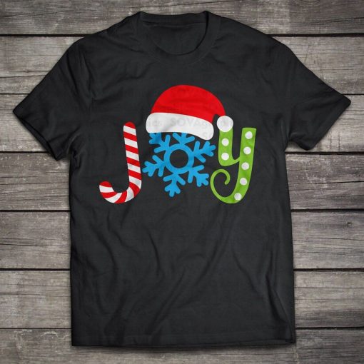 Christmas Winter Snowflake Santa Hat T-Shirt AL