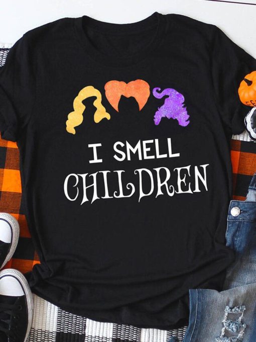 I Smell Children Halloween T-Shirt AL