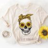 Sunflower Skull Bandana T-Shirt AL