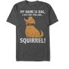 Up My Name is Dug Squirrel T-Shirt AL