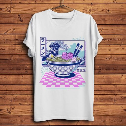 Vaporwave Ramen T-Shirt AL