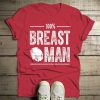 Funny Breast Man Thanksgiving T-Shirt AL