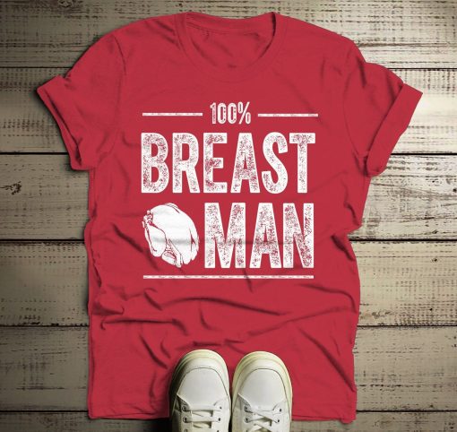 Funny Breast Man Thanksgiving T-Shirt AL