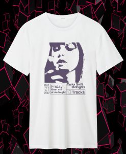 Taylor Swift Midnights Album Cover T Shirt