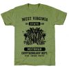 West Virginia Mothman Cryptozoology T-Shirt AL