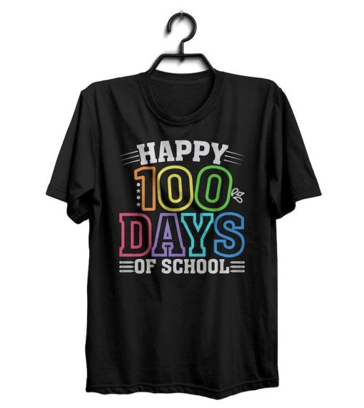 Happy 100 Days of School T-Shirt AL