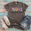 Your Zip code Home Sweet Home HTV T-Shirt AL10J3