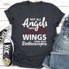 Not All Angels Have Wings Some Have Stethoscopes T-Shirt AL