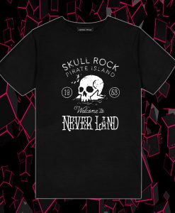 Disney Peter Pan Skull Rock Vintage Never Land T Shirt