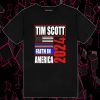 Tim Scott For President 2024 Faith In American T Shirt