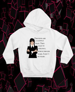 Wednesday Emotions are a gateway trait Hoodie