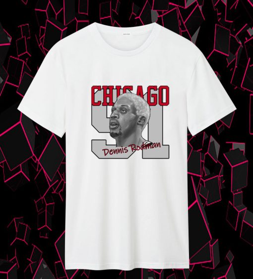 Dennis Rodman Chicago T Shirt