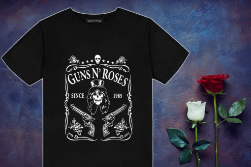 Guns N Roses Jack Daniels Since 1985 T Shirt