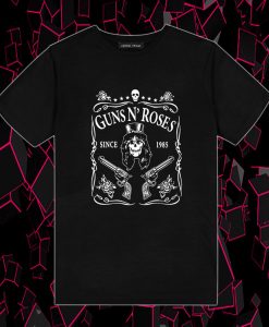 Guns N Roses Jack Daniels Since 1985 T Shirt