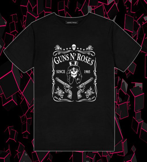 Guns N Roses Jack Daniels Since 1985 T Shirt