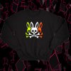 Psychedelic Bunny Psycho Bunny Sweatshirt
