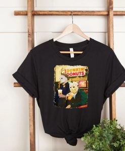 Micheal Myers Halloween Dunkin Donuts T Shirt