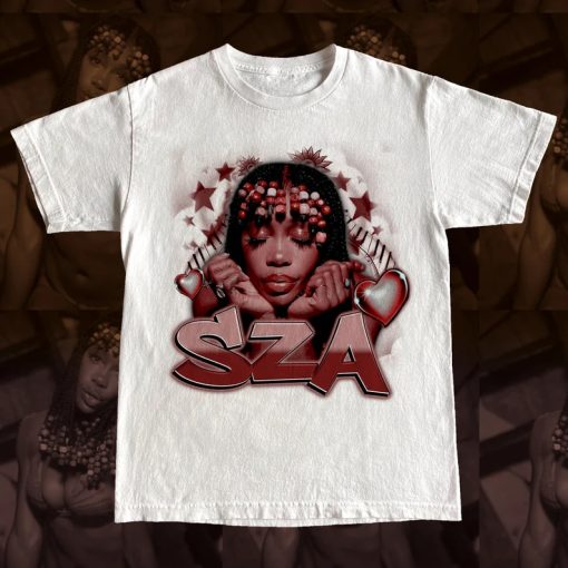 SZA Retro Graffiti T Shirt